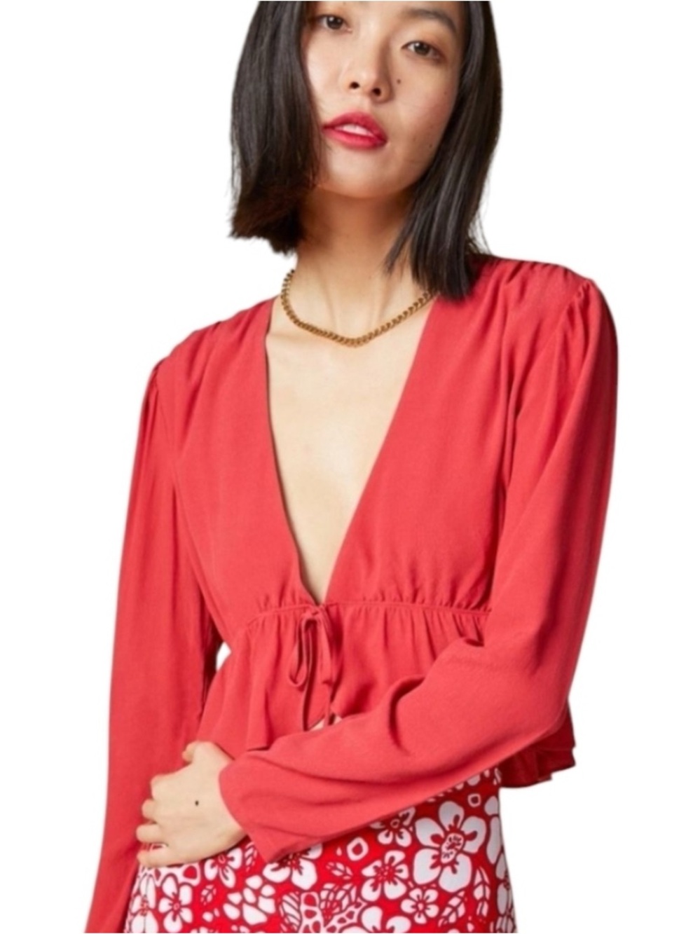 Aritzia Sunday Best Blouse Size Medium